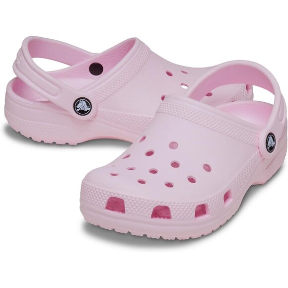 Crocs Kids' Pink Crocsfunlab Buzz Woody Clogs Pull On Ankle Straps Shoes - Picture 6 of 7